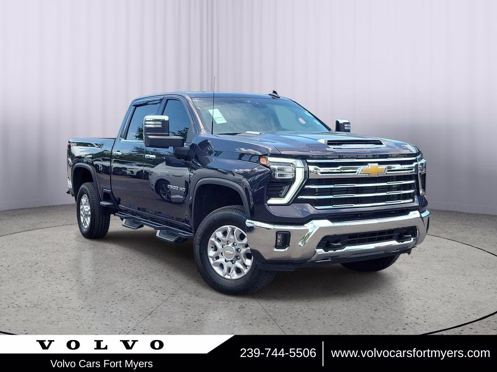 2024 Dark Ash Metallic Chevrolet Silverado LTZ 4X4 Truck