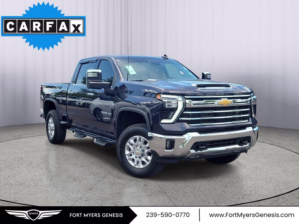 2024 Dark Ash Metallic Chevrolet Silverado LTZ 4X4 Truck