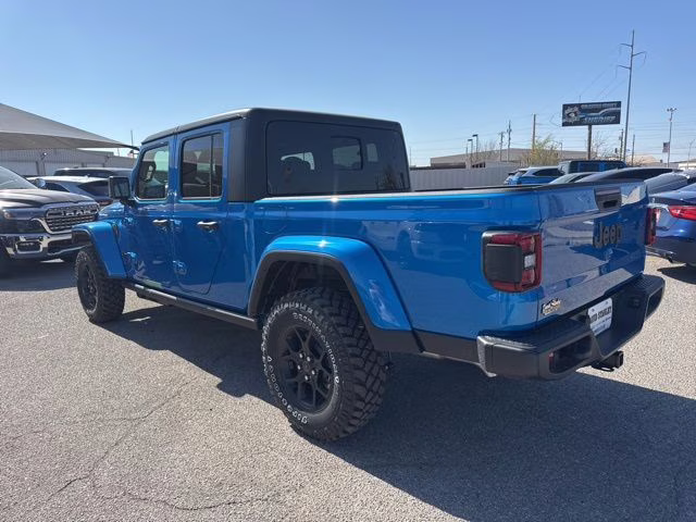 2026 Blue Pearl Jeep Gladiator Willys 4X4 Truck