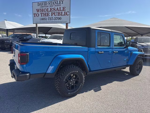 2026 Blue Pearl Jeep Gladiator Willys 4X4 Truck