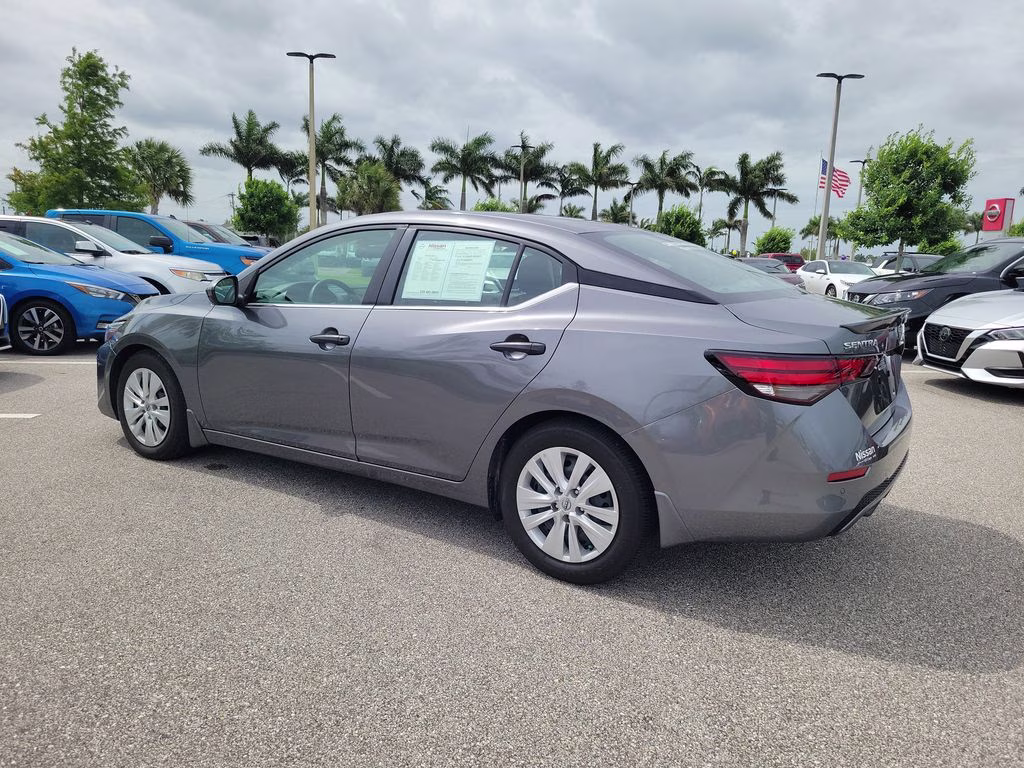 2025 Gun Metallic Nissan Sentra S FWD Sedan