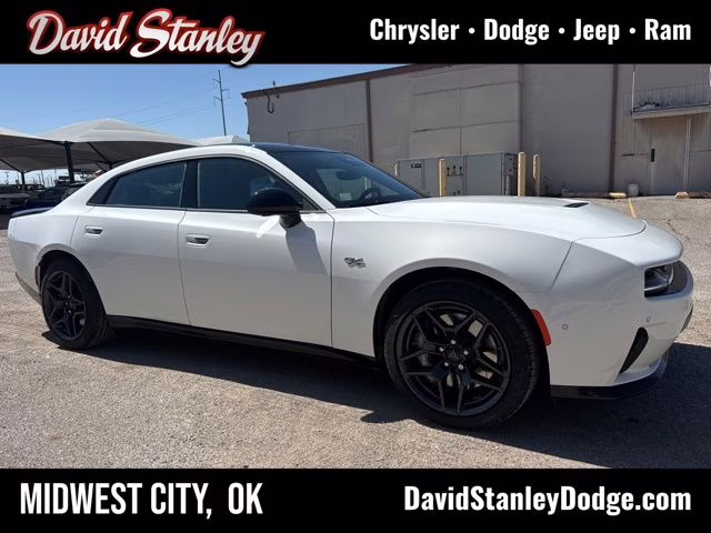 2026 White Dodge Charger R/T AWD Sedan