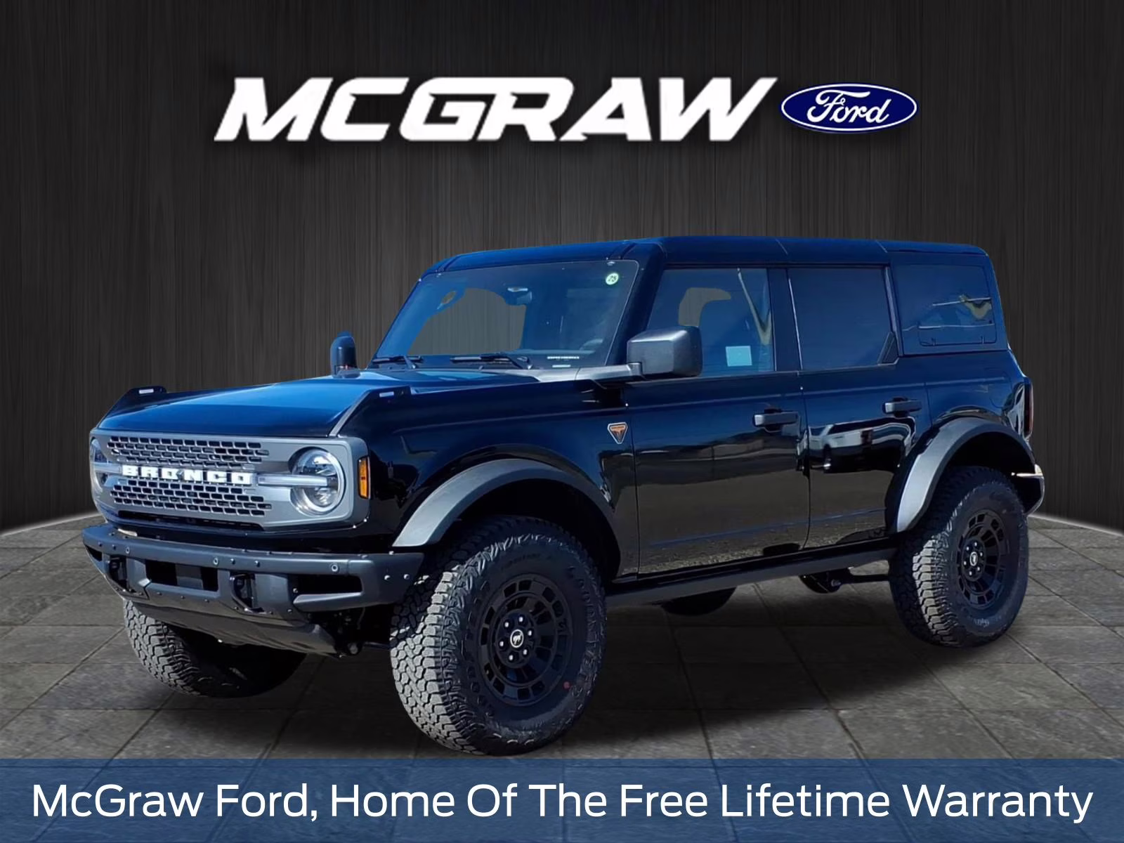 2026 Shadow Black Ford Bronco Badlands 4X4 SUV