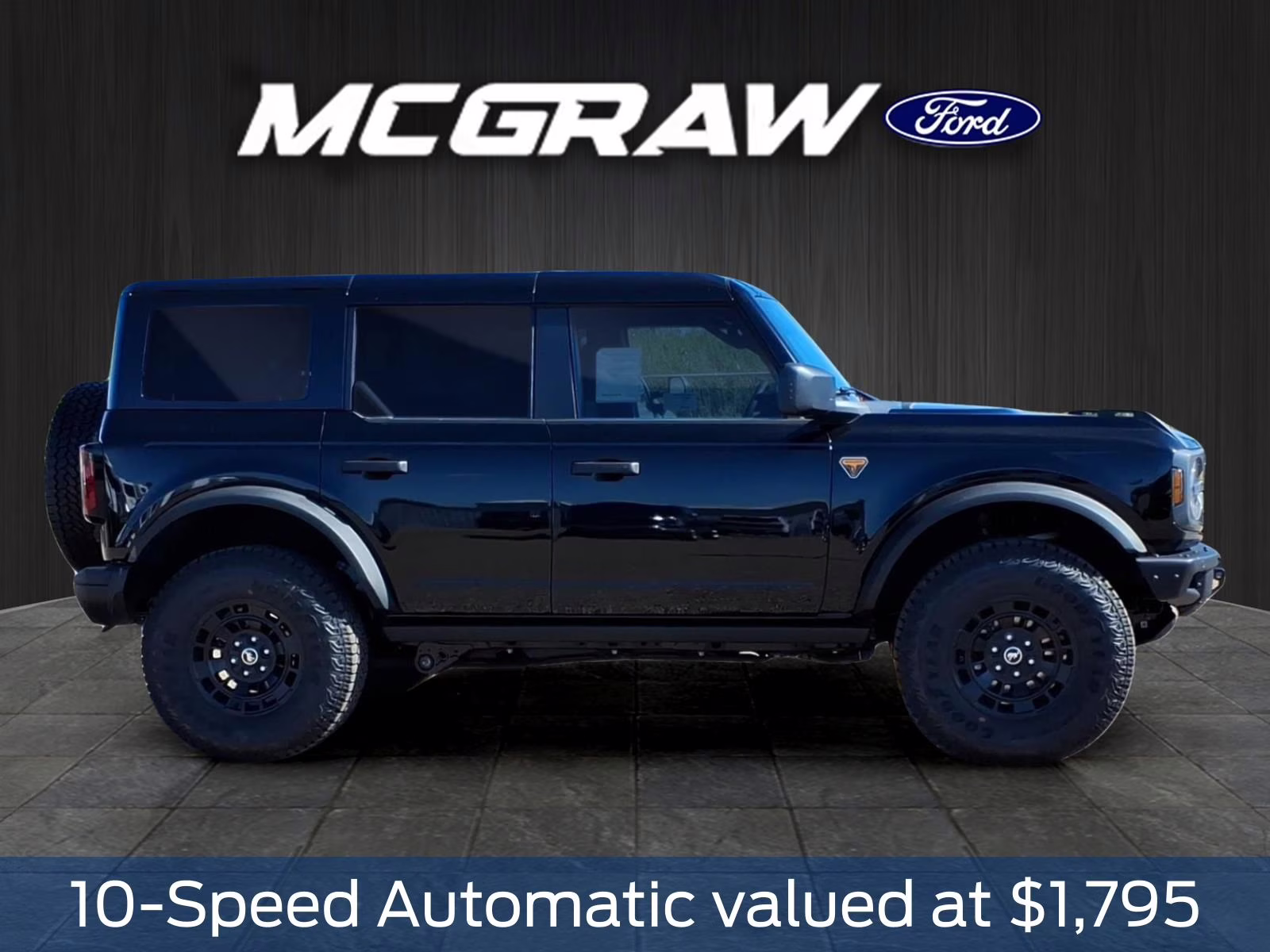 2026 Shadow Black Ford Bronco Badlands 4X4 SUV