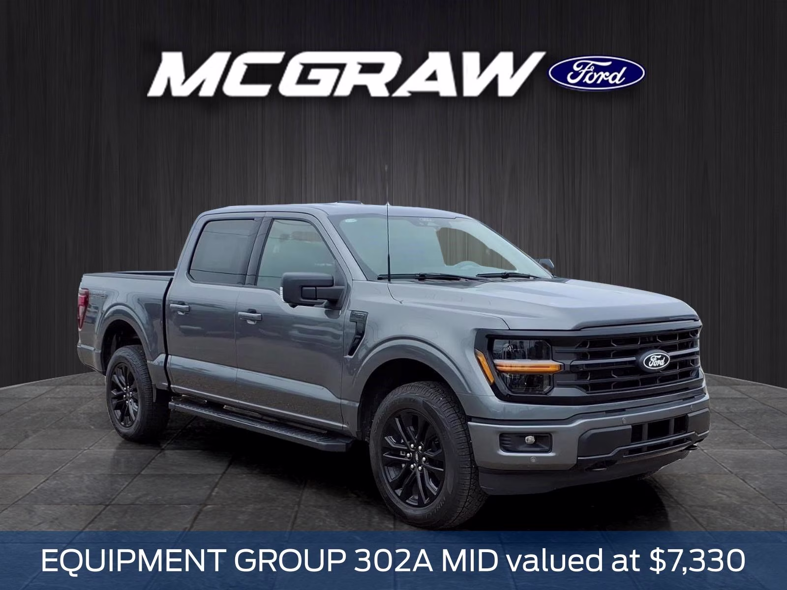 2026 Gray Metallic Ford F-150 XLT 4X4 Truck