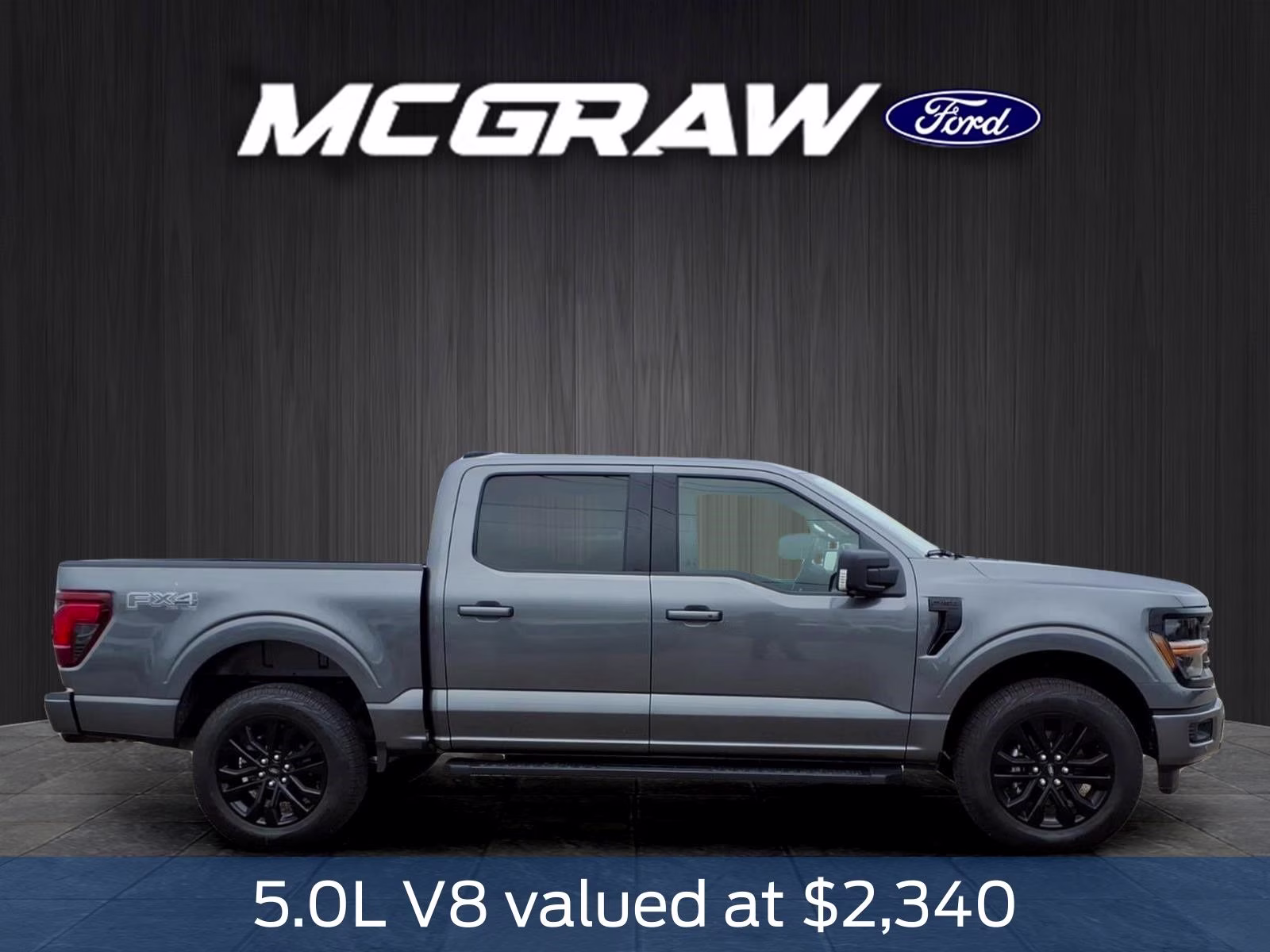 2026 Gray Metallic Ford F-150 XLT 4X4 Truck