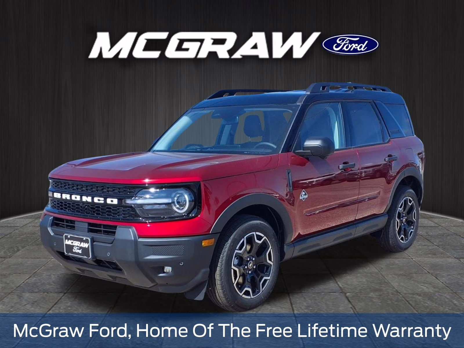 2026 Ruby Red Metallic Ford Bronco Sport Outer Banks 4X4 SUV