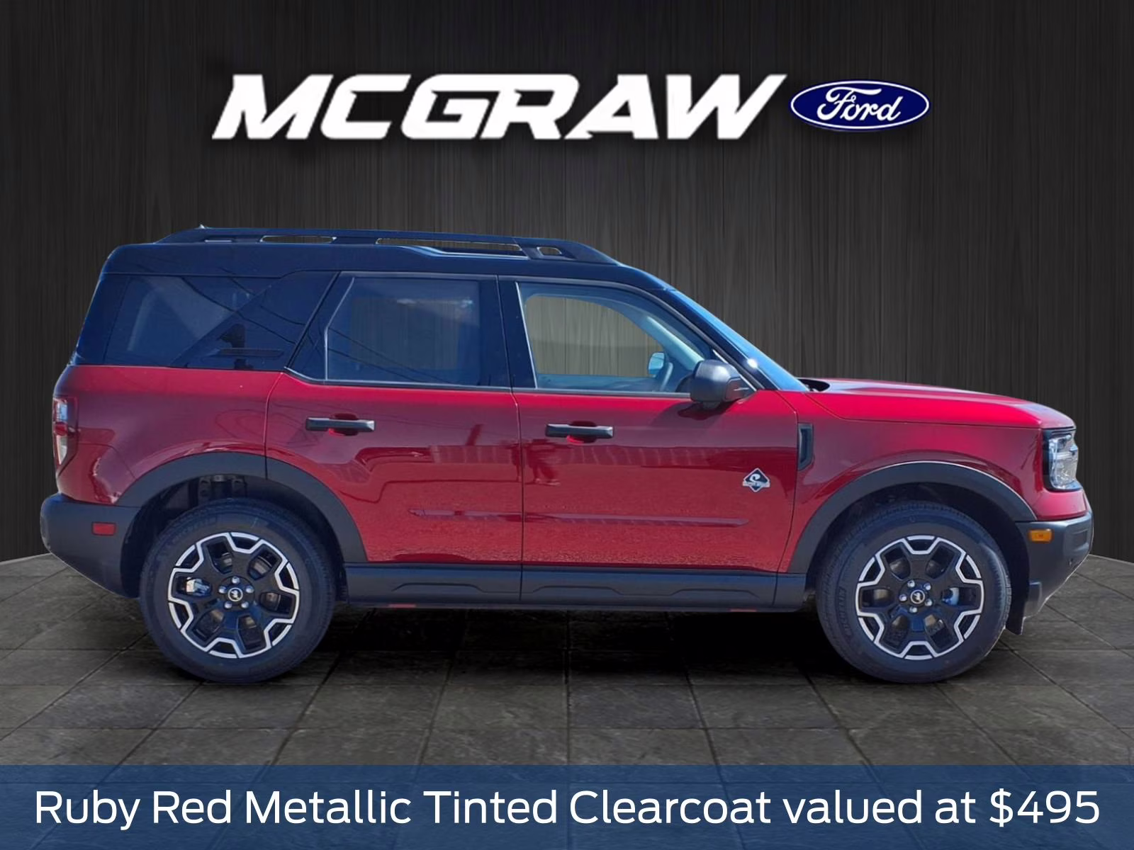 2026 Ruby Red Metallic Ford Bronco Sport Outer Banks 4X4 SUV