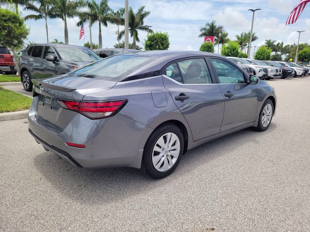 2025 Gun Metallic Nissan Sentra S FWD Sedan