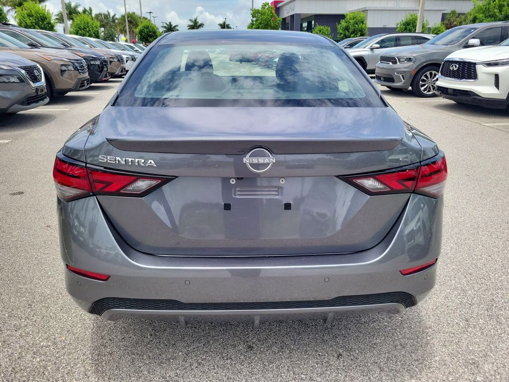 2025 Gun Metallic Nissan Sentra S FWD Sedan