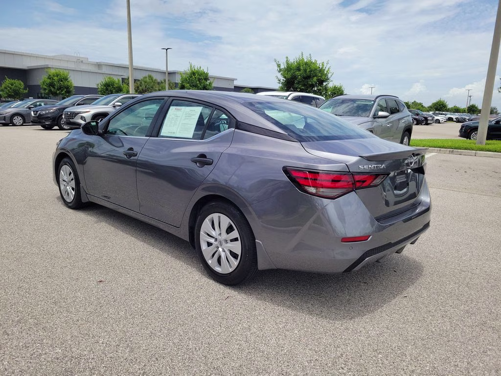 2025 Gun Metallic Nissan Sentra S FWD Sedan