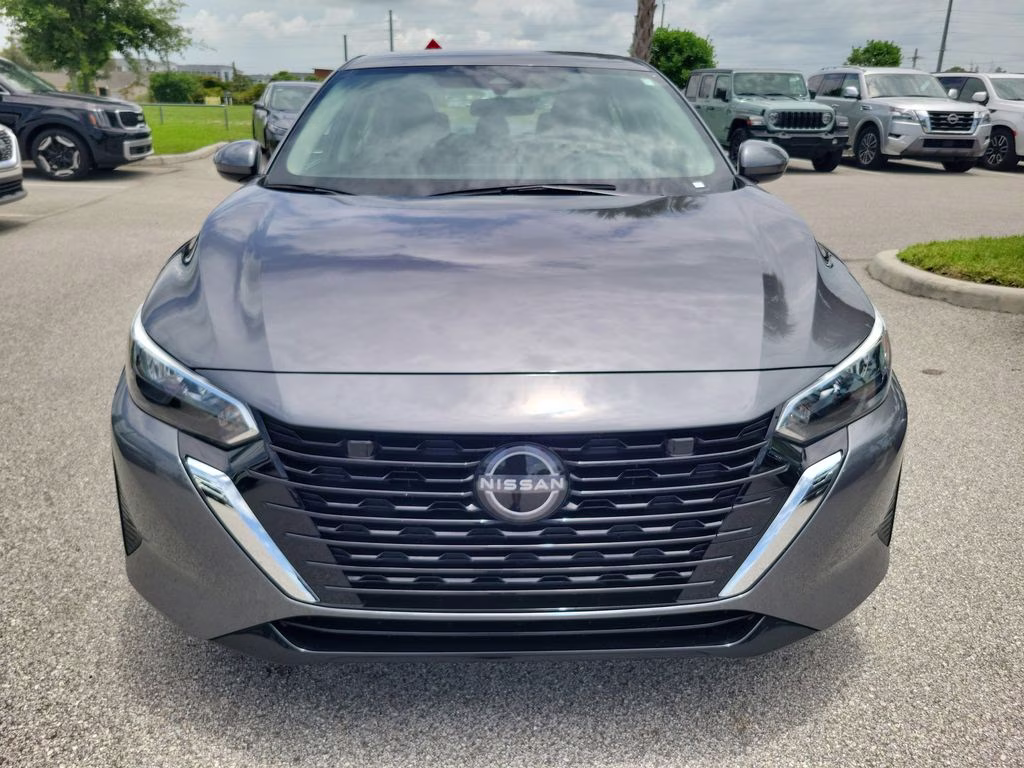 2025 Gun Metallic Nissan Sentra S FWD Sedan