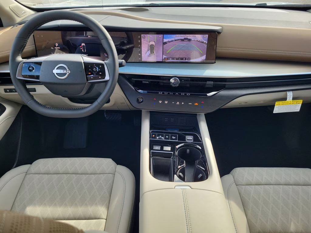 2026 Everest White Pearl Tricoat Nissan Murano Platinum AWD SUV