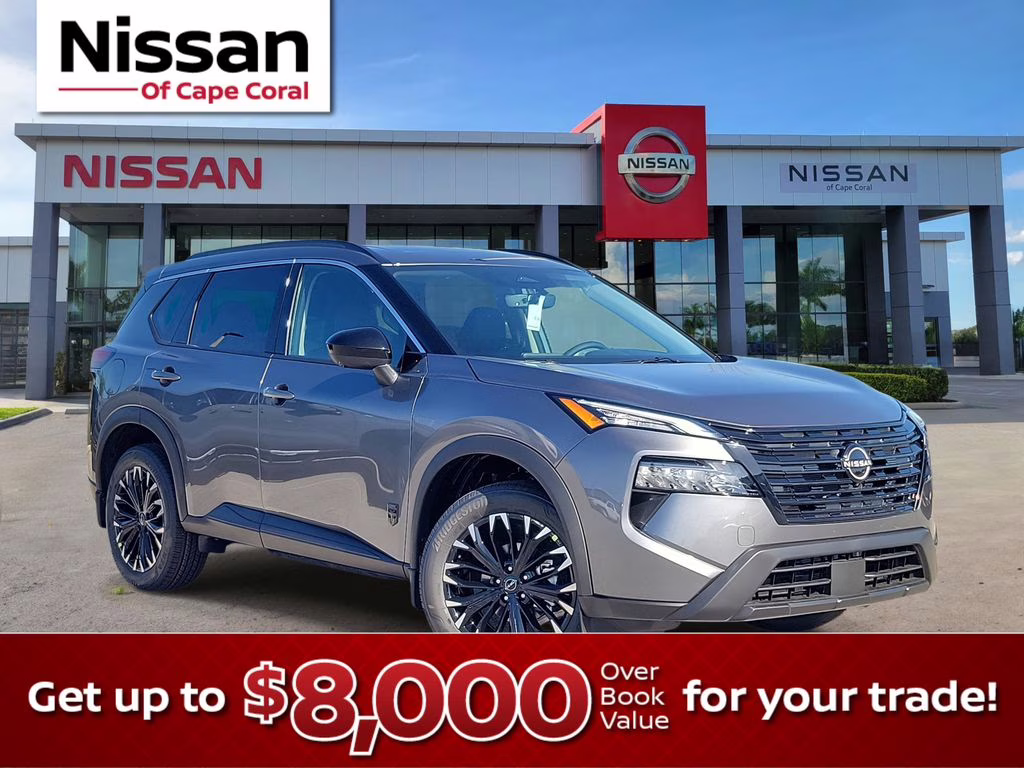 2026 Gun Metallic Nissan Rogue Dark Armor FWD SUV