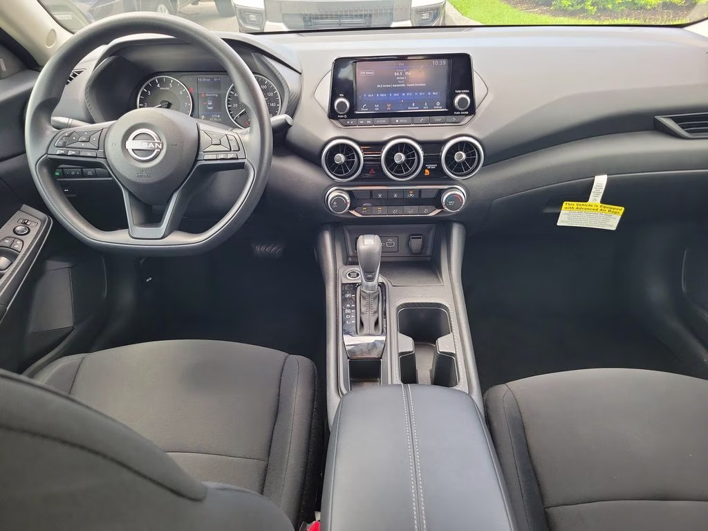 2025 Super Black Nissan Sentra S FWD Sedan