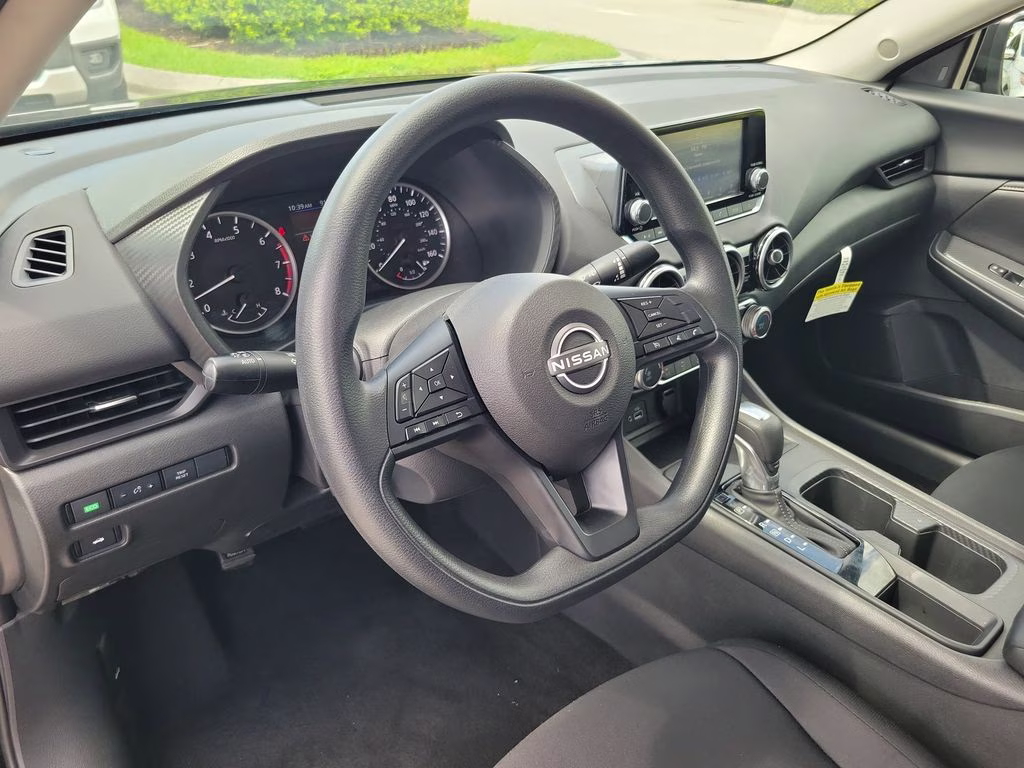 2025 Super Black Nissan Sentra S FWD Sedan