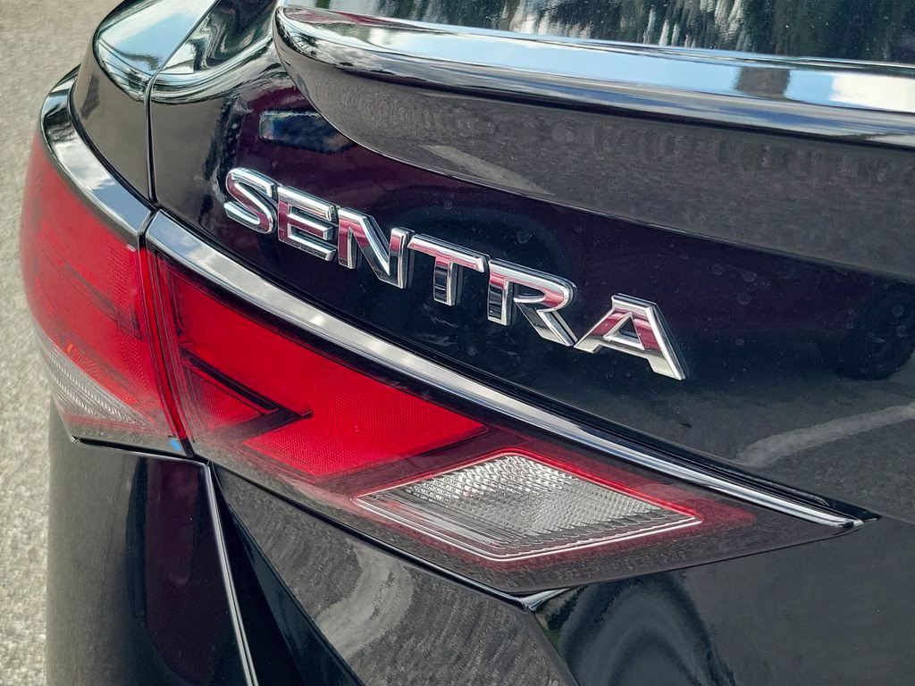 2025 Super Black Nissan Sentra S FWD Sedan