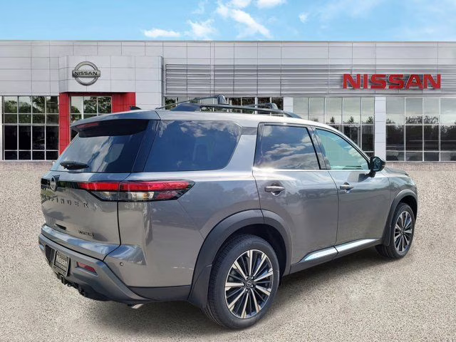 2026 Gun Metallic Nissan Pathfinder Platinum FWD SUV