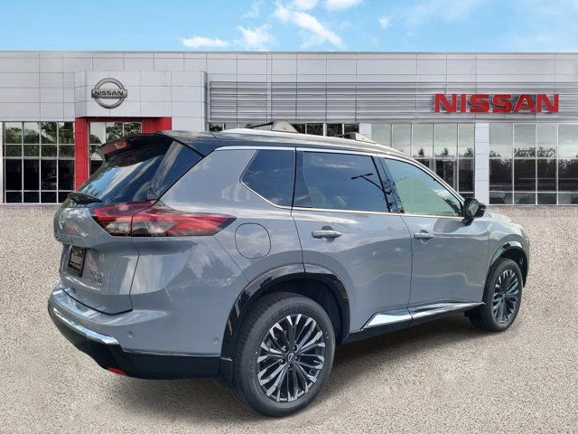2026 Boulder Gray/Super Black Nissan Rogue Platinum AWD SUV