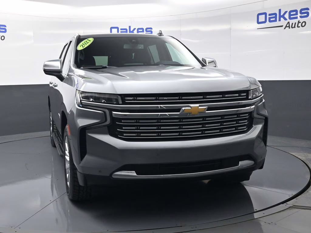 2021 Satin Steel Metallic Chevrolet Tahoe Premier RWD SUV