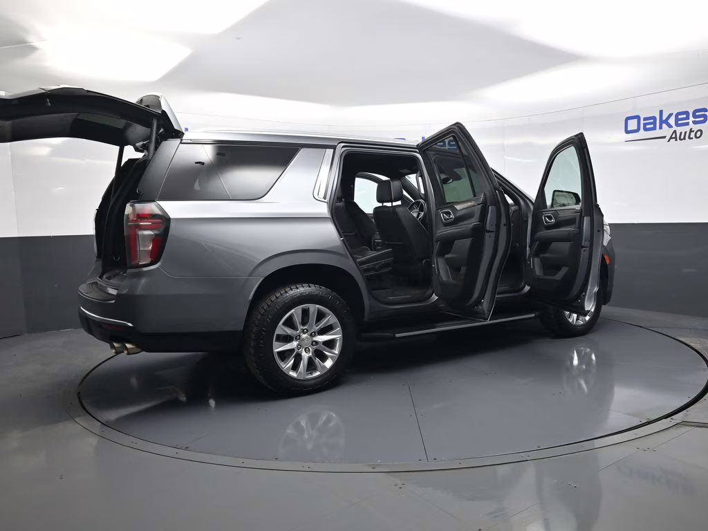 2021 Satin Steel Metallic Chevrolet Tahoe Premier RWD SUV