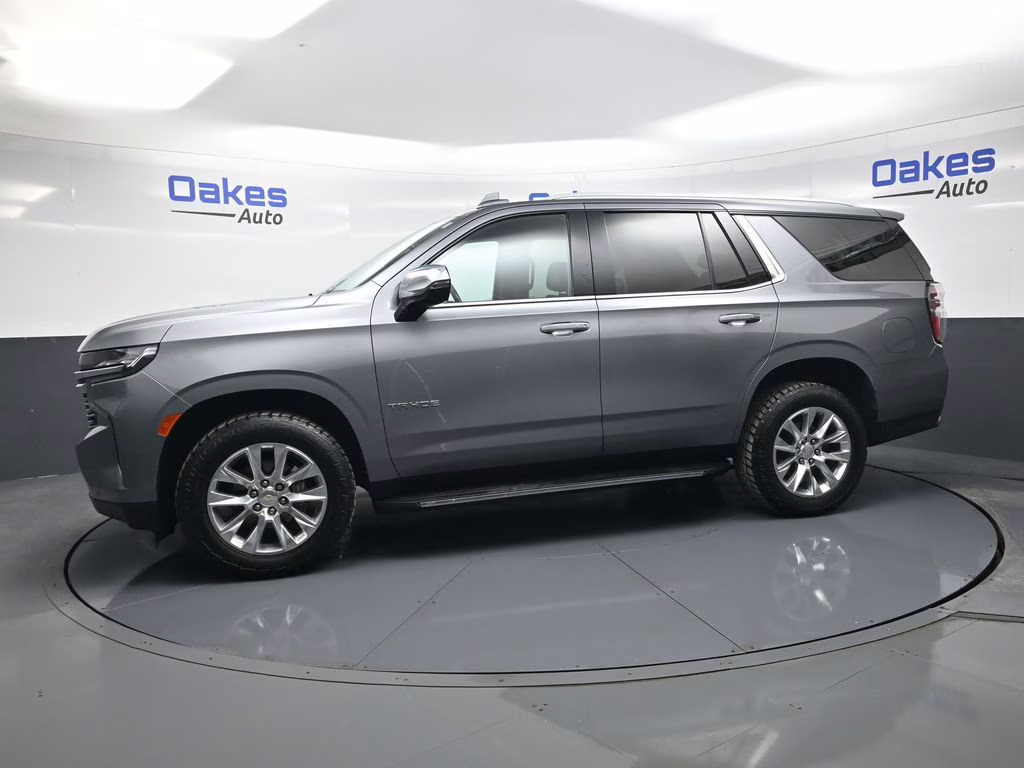 2021 Satin Steel Metallic Chevrolet Tahoe Premier RWD SUV