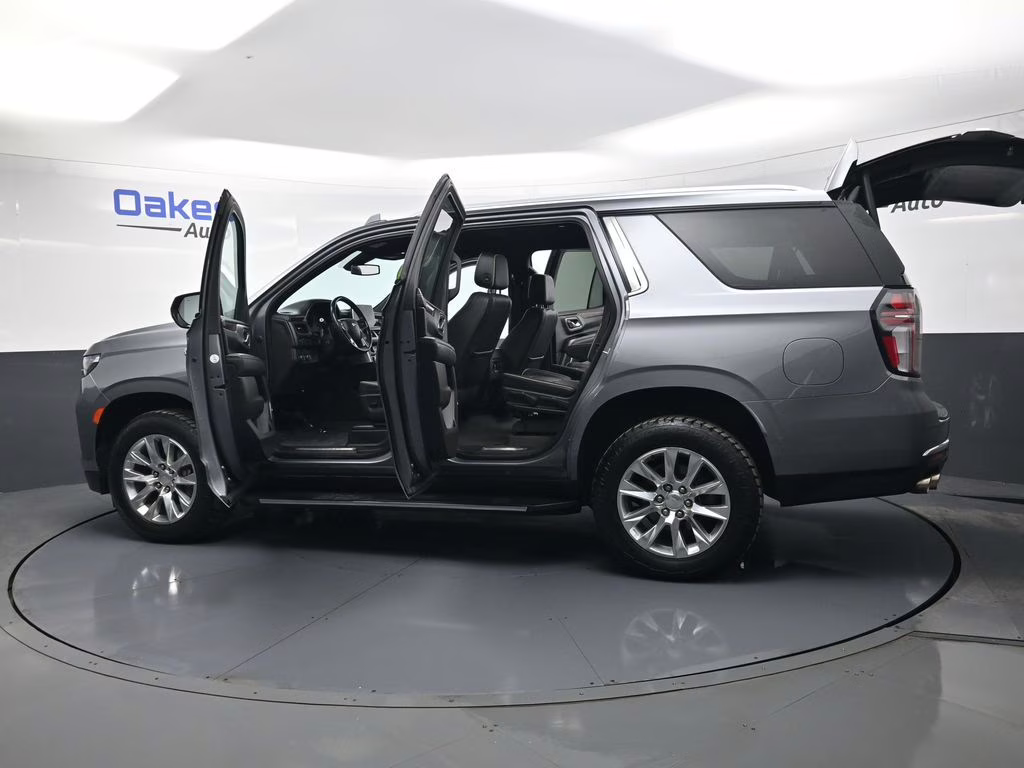 2021 Satin Steel Metallic Chevrolet Tahoe Premier RWD SUV