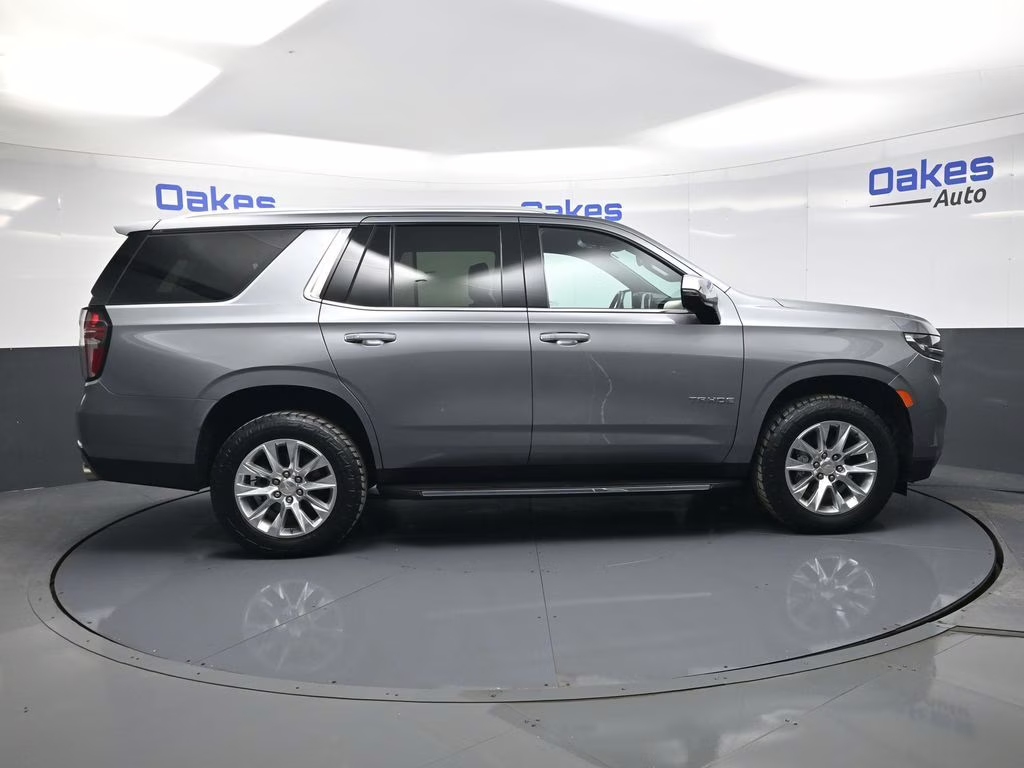 2021 Satin Steel Metallic Chevrolet Tahoe Premier RWD SUV