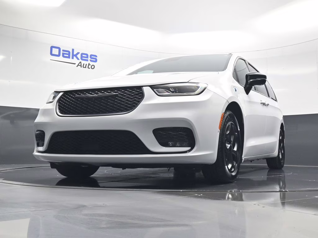 2024 Bright White Clearcoat Chrysler Pacifica Hybrid Select FWD Van