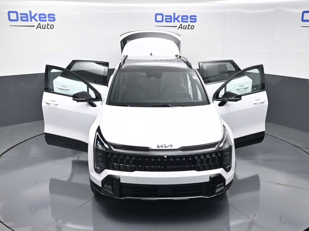 2026 Glacial White Pearl Kia Sportage X-Pro Prestige AWD SUV
