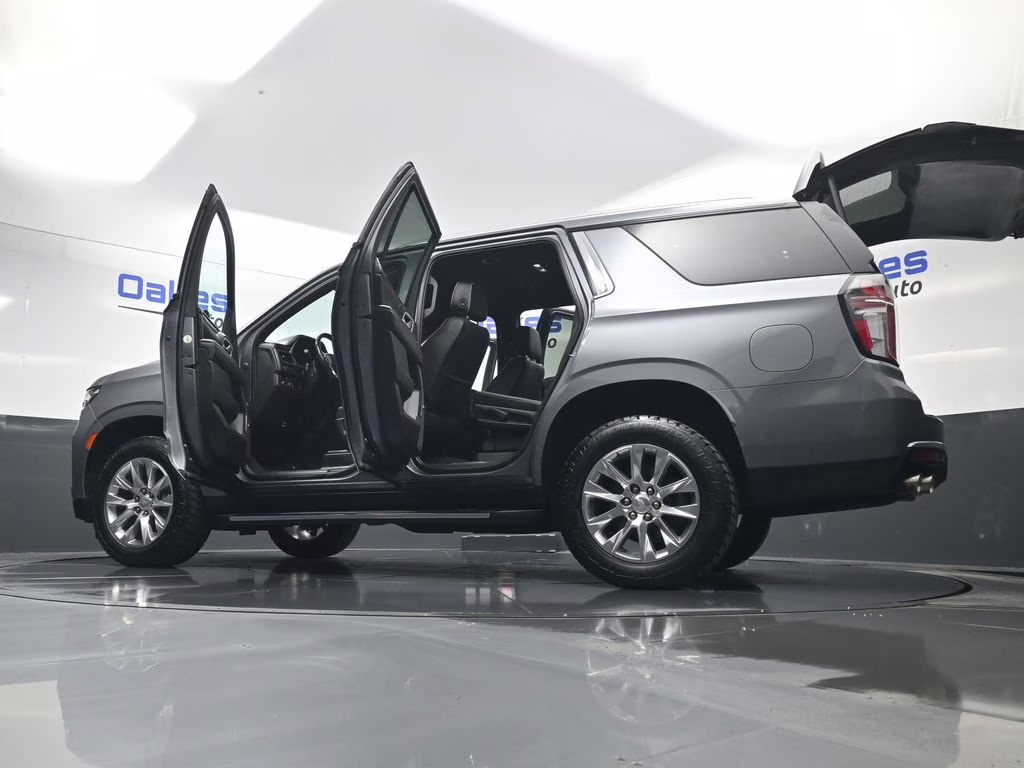 2021 Satin Steel Metallic Chevrolet Tahoe Premier RWD SUV