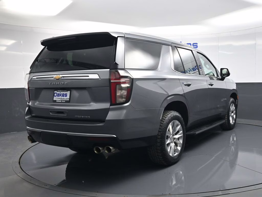 2021 Satin Steel Metallic Chevrolet Tahoe Premier RWD SUV