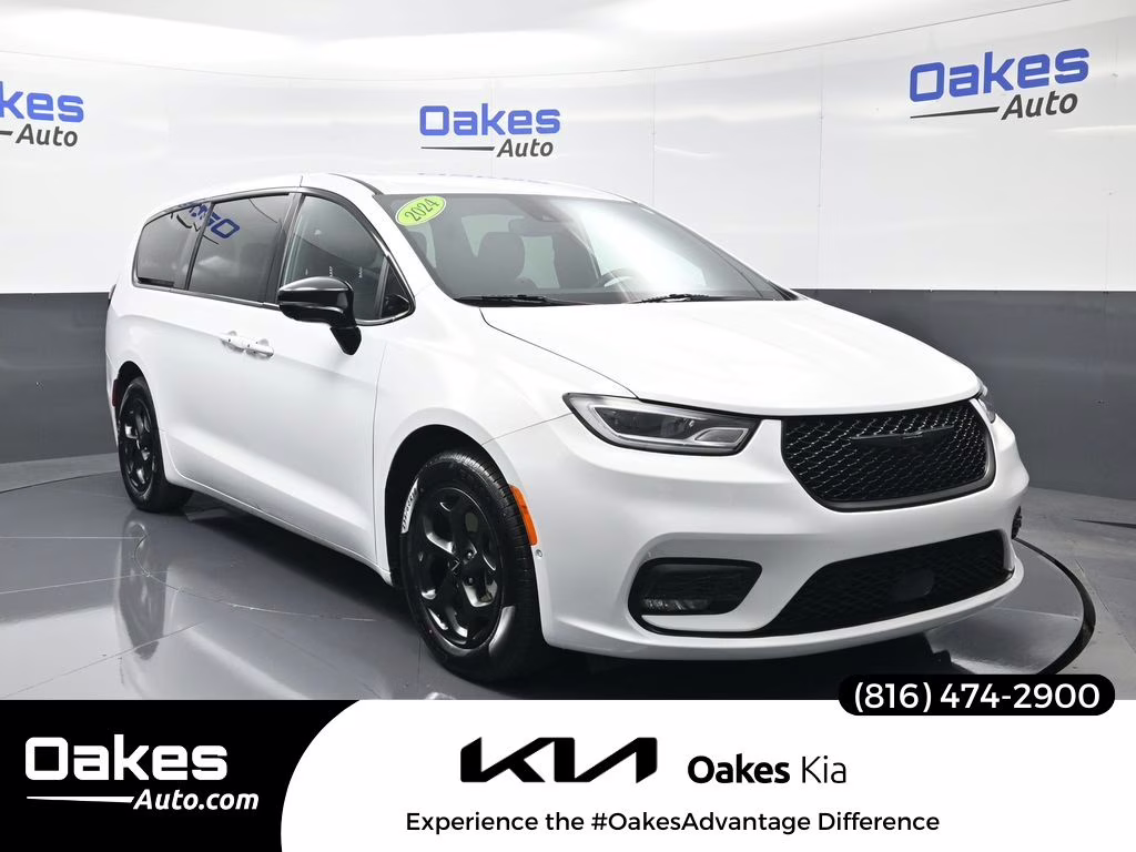 2024 Bright White Clearcoat Chrysler Pacifica Hybrid Select FWD Van