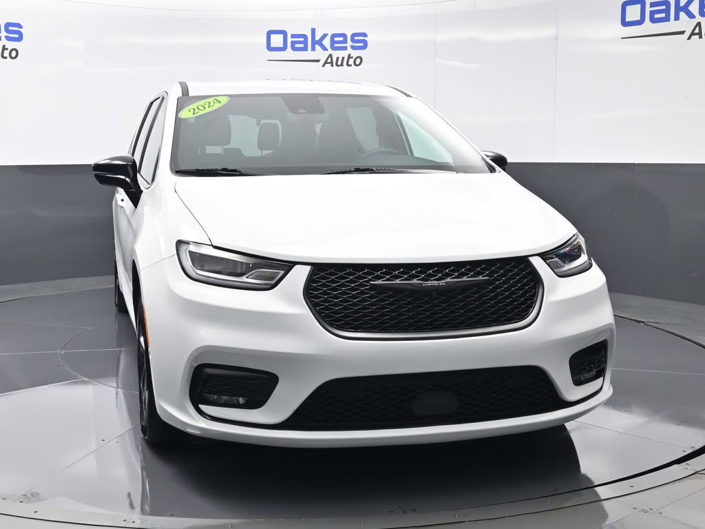 2024 Bright White Clearcoat Chrysler Pacifica Hybrid Select FWD Van