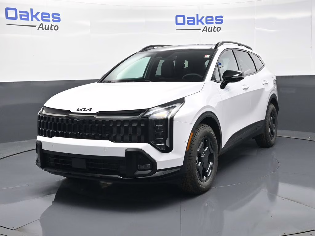 2026 Glacial White Pearl Kia Sportage X-Pro Prestige AWD SUV