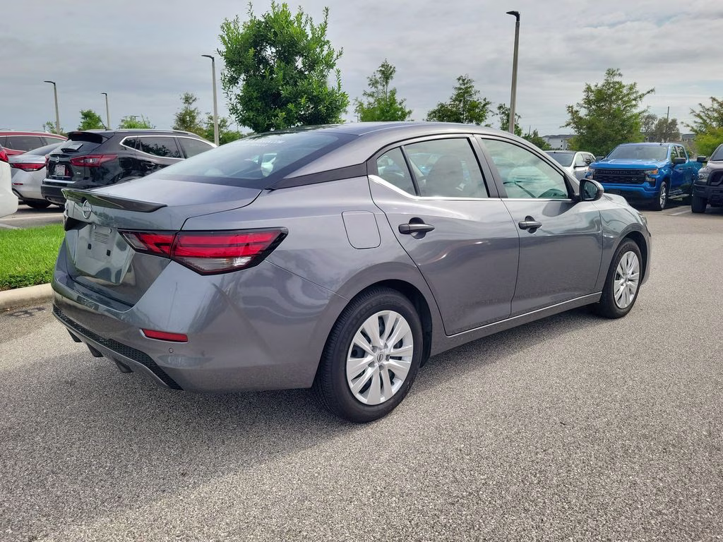 2025 Gun Metallic Nissan Sentra S FWD Sedan
