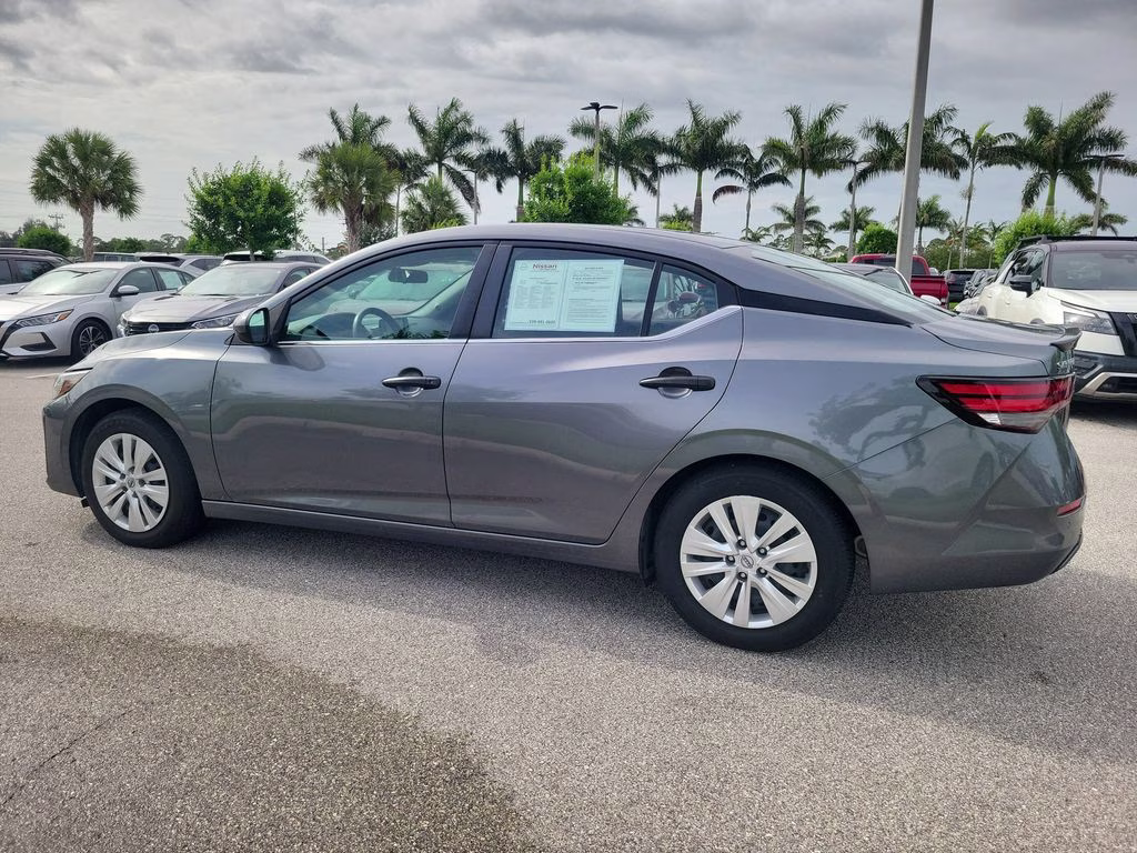 2025 Gun Metallic Nissan Sentra S FWD Sedan