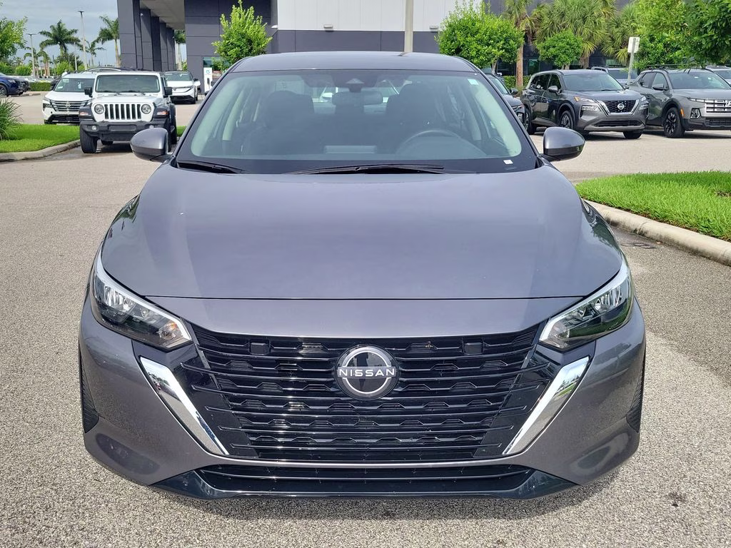2025 Gun Metallic Nissan Sentra S FWD Sedan