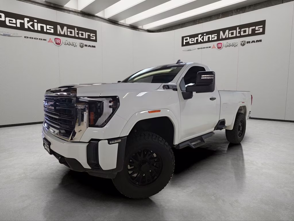 2024 Summit White GMC Sierra 2500HD Pro 4X4 Truck