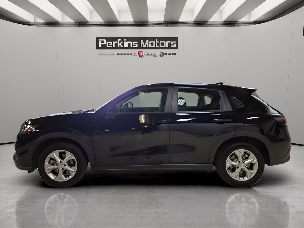 2025 Black Honda HR-V LX AWD SUV