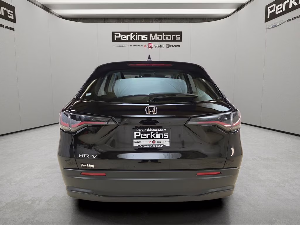 2025 Black Honda HR-V LX AWD SUV