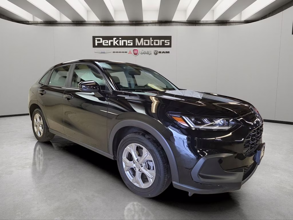 2025 Black Honda HR-V LX AWD SUV