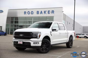 2024 Star White Metallic Tri-Coat Ford F-150 Platinum 4X4 Truck