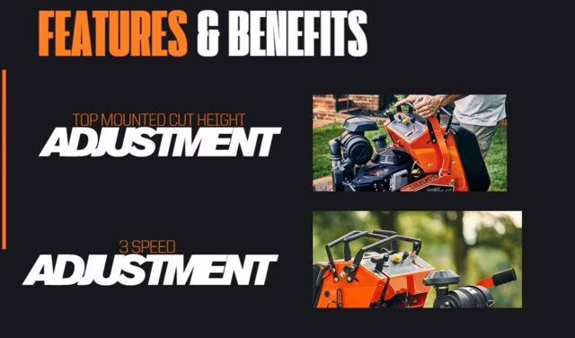 2026 Orange Bad Boy Revolt 61 Kawasaki FX781V