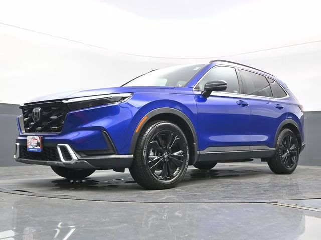 2023 Canyon River Blue Metallic Honda CR-V Hybrid Sport Touring AWD SUV