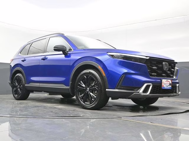 2023 Canyon River Blue Metallic Honda CR-V Hybrid Sport Touring AWD SUV