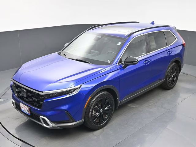 2023 Canyon River Blue Metallic Honda CR-V Hybrid Sport Touring AWD SUV