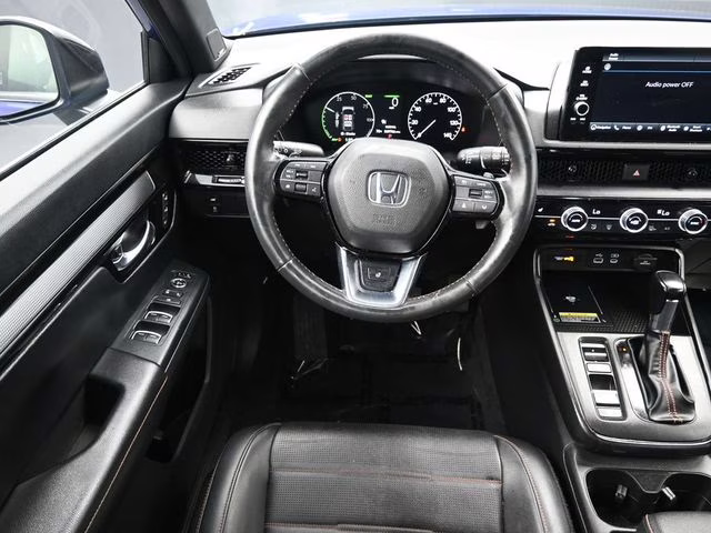 2023 Canyon River Blue Metallic Honda CR-V Hybrid Sport Touring AWD SUV