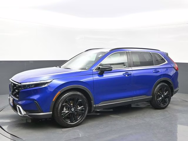2023 Canyon River Blue Metallic Honda CR-V Hybrid Sport Touring AWD SUV