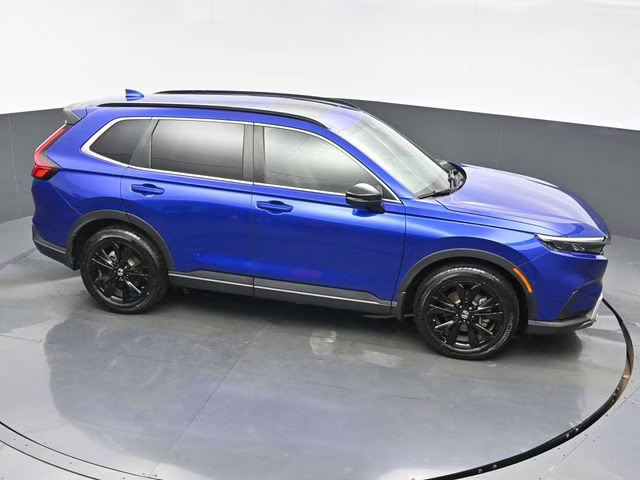 2023 Canyon River Blue Metallic Honda CR-V Hybrid Sport Touring AWD SUV